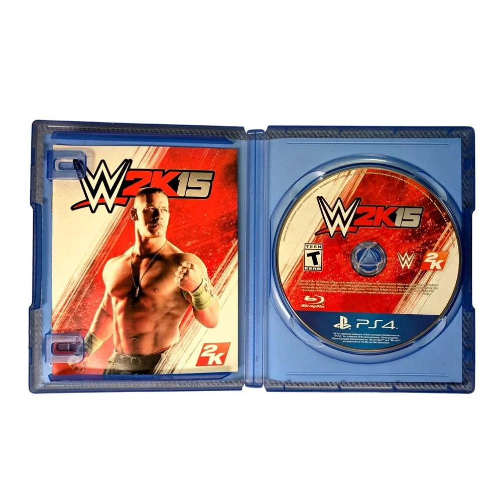 WWE 2K15 Sony PlayStation 4 PS4 Wrestling Game John Cena 2K Sports CIB